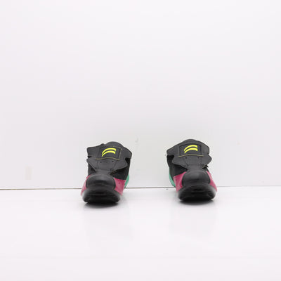 Diamant Turbo Air Mtb Strappo Lacci Scarpe da Bicicletta Nere Rosa e Verdi Eur 36 Donna