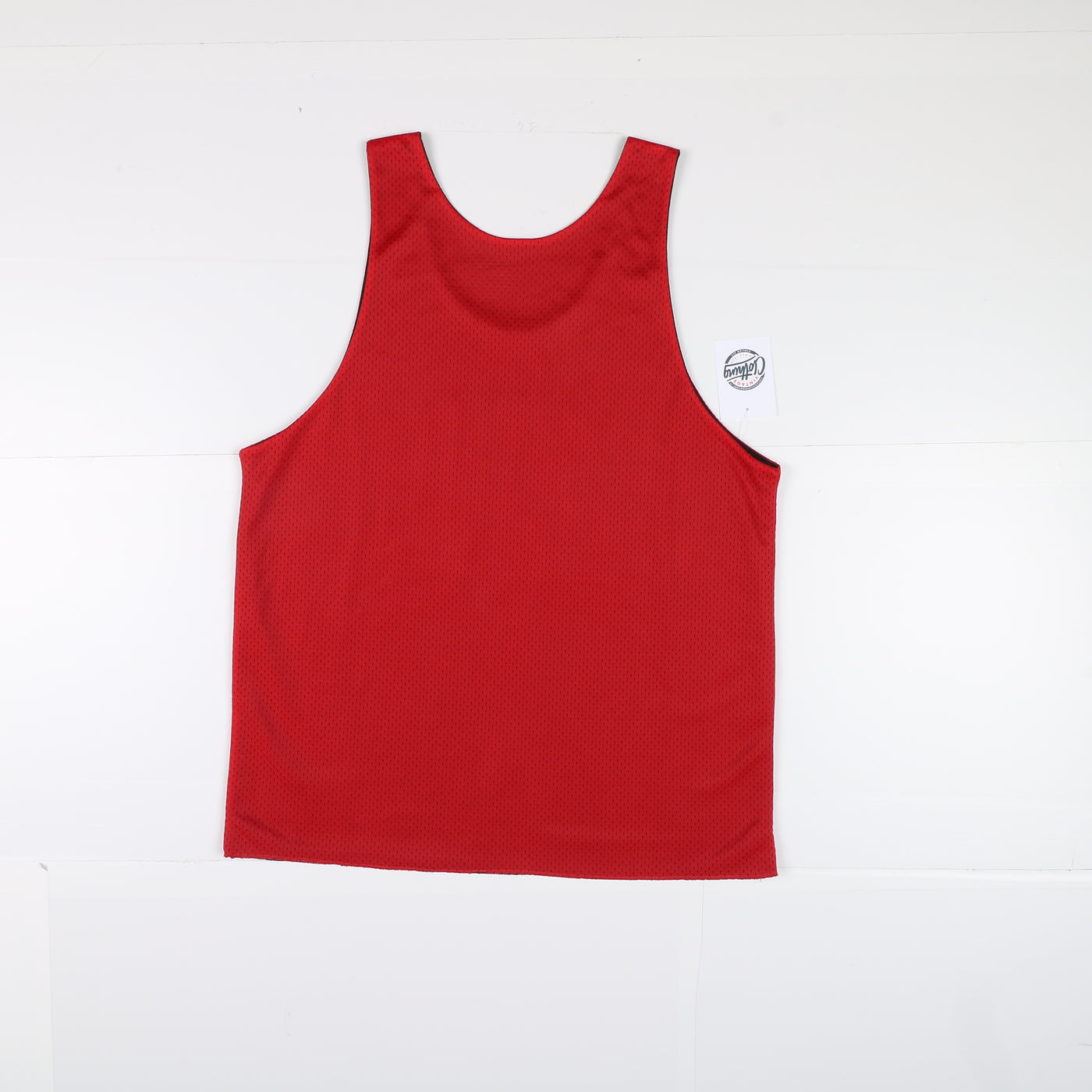 Maglia da Basket NBA Chicago Bulls Double Face Taglia L Rosso e Nero