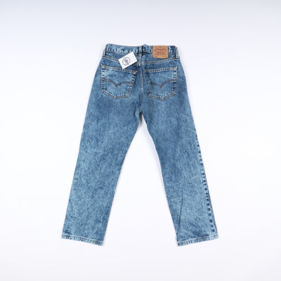 Levi's 501 Tie Dye Taglia W31 L34 Denim Unisex Vita Alta
