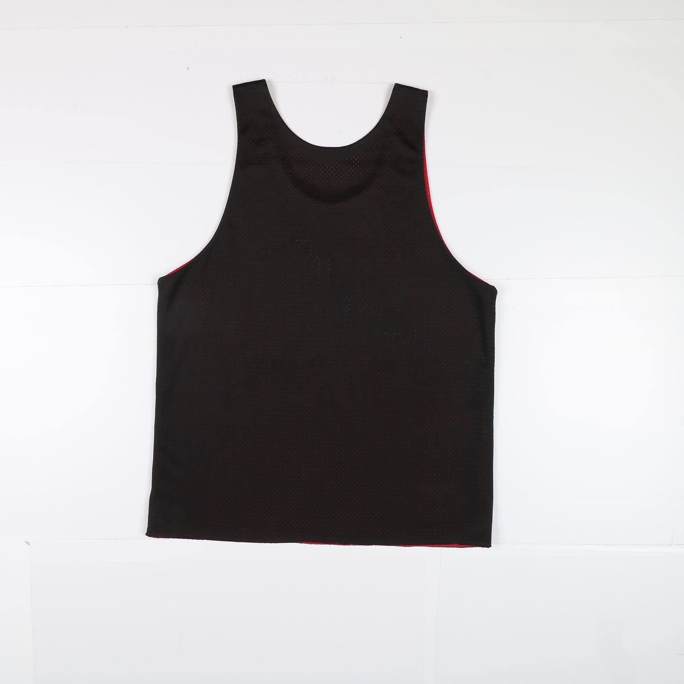 Maglia da Basket NBA Chicago Bulls Double Face Taglia L Rosso e Nero