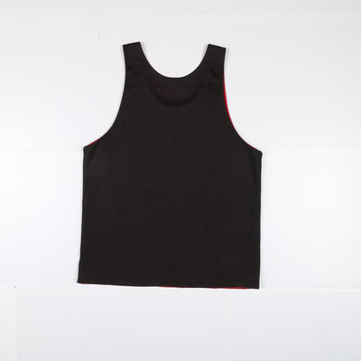 Maglia da Basket NBA Chicago Bulls Double Face Taglia L Rosso e Nero