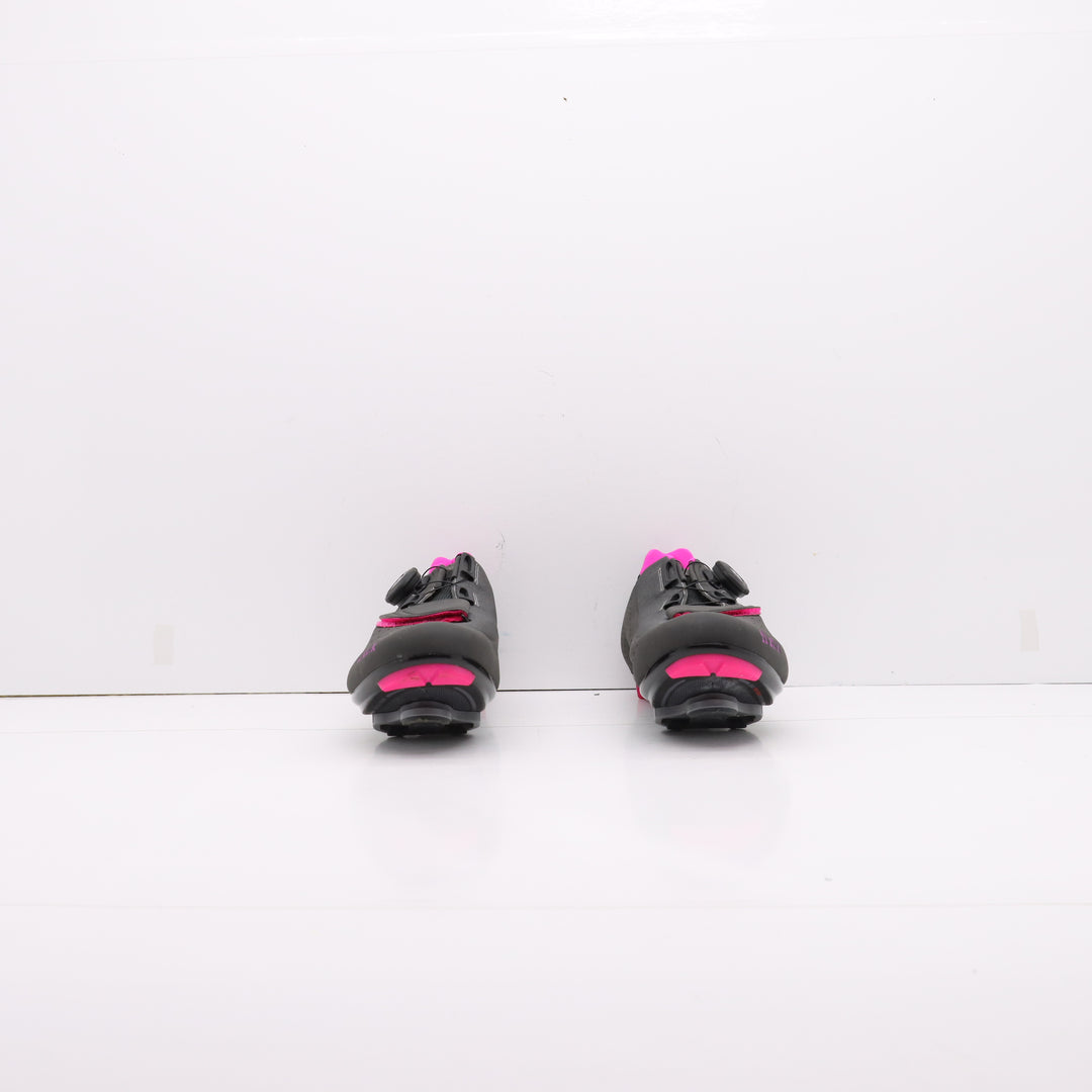 Fi'Zi:K Carbonio Corsa Strappo Lacci Grigio Rosa Fluo Eur 40 Unisex