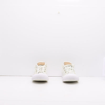Converse All Star Basse Bianche Spina di Pesce Eur 36.5 Donna