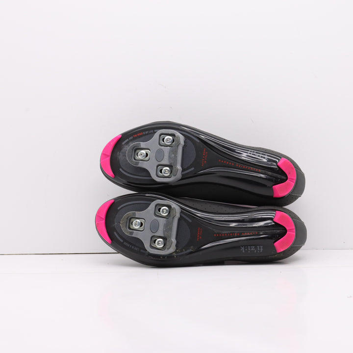 Fi'Zi:K Carbonio Corsa Strappo Lacci Grigio Rosa Fluo Eur 40 Unisex