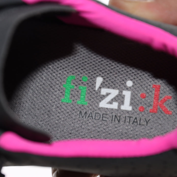 Fi'Zi:K Carbonio Corsa Strappo Lacci Grigio Rosa Fluo Eur 40 Unisex