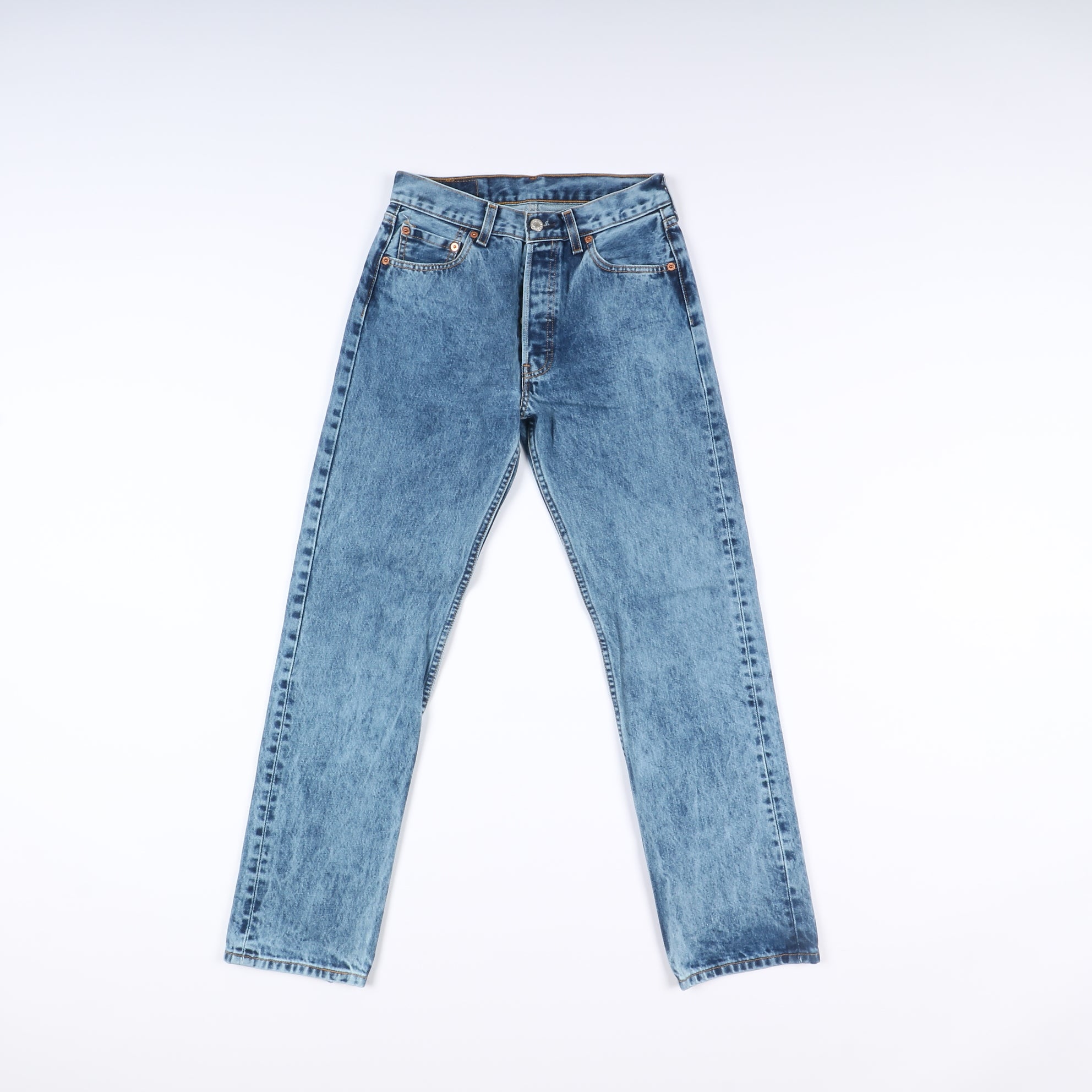 Levi s 501 Tie Dye Taglia W30 L32 Denim Unisex Vita Alta Vintage Clothing Shop
