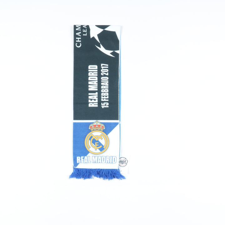 SSC Napoli VS Real Madrid Champions League 7 Marzo 2017 Sciarpa Rettangolare Usato Unisex