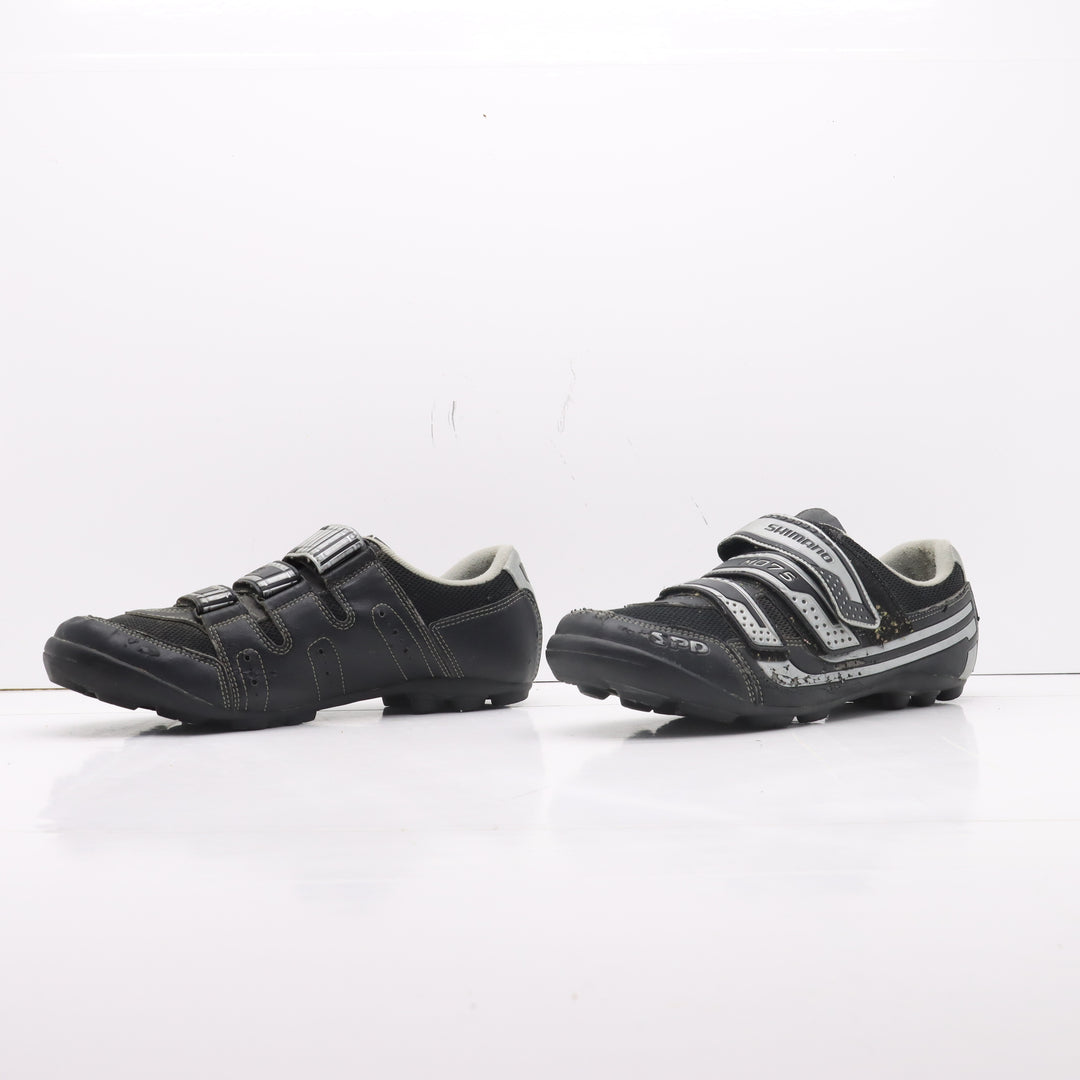 Shimano M075 Mtb Scarpe da Bicicletta Nere Eur 48 Uomo Sgancio Rapido