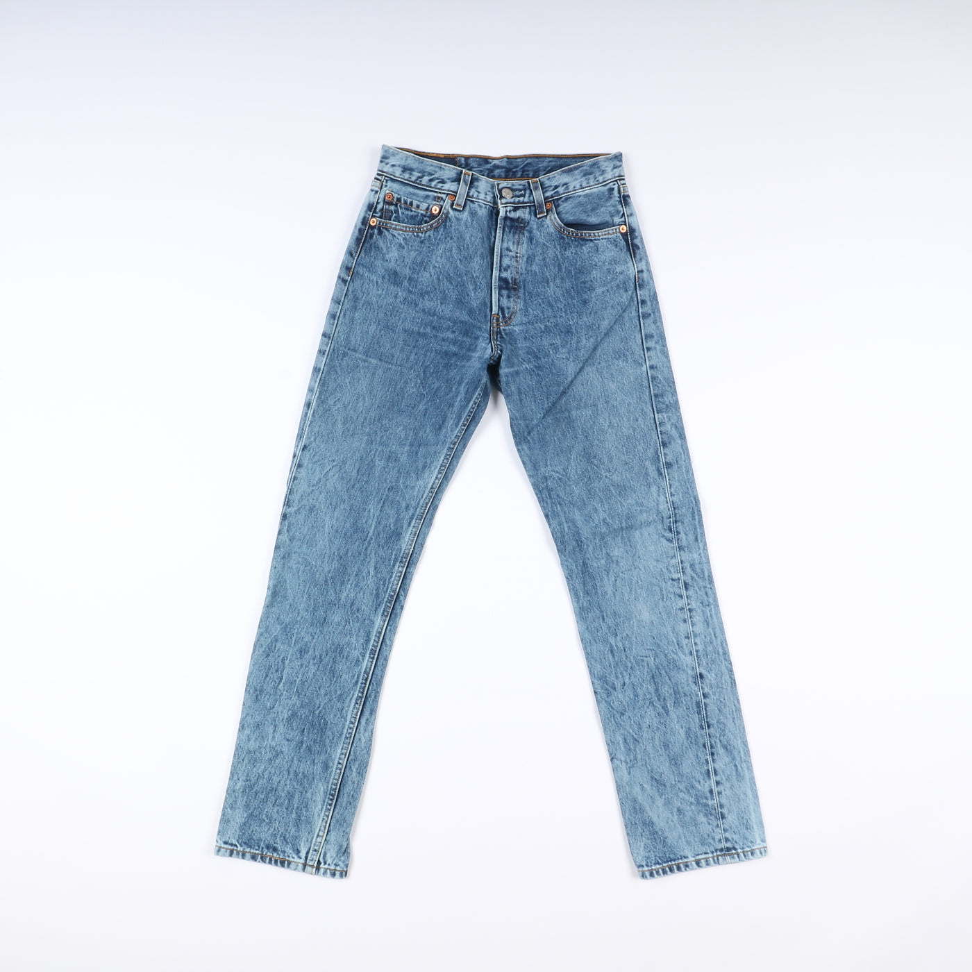Levi's 501 Tie Dye Taglia W29 L32 Denim Unisex Vita Alta