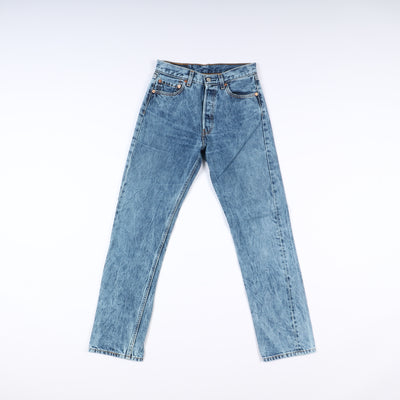 Levi's 501 Tie Dye Taglia W29 L32 Denim Unisex Vita Alta