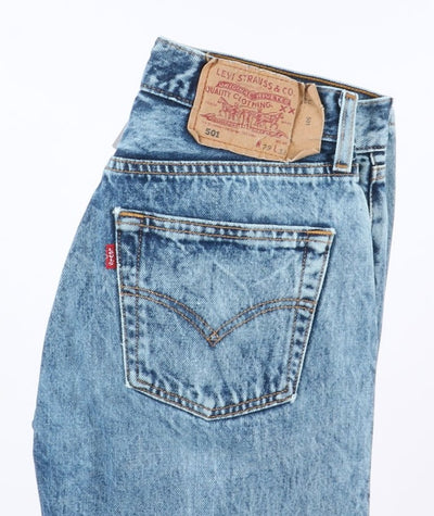Levi's 501 Tie Dye Taglia W29 L32 Denim Unisex Vita Alta