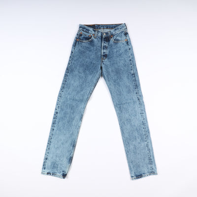 Levi's 501 Tie Dye Taglia W28 L34 Denim Unisex Vita Alta