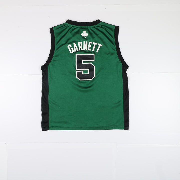 Maglia da Basket NBA Adidas Boston Celtics Garnet 5 Taglia L (14/16y) Verde Bambino