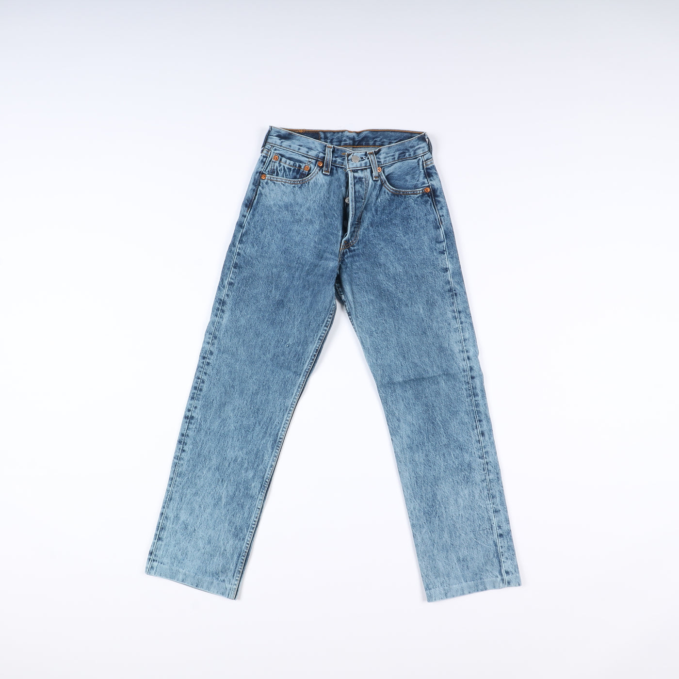 Levi's 501 Tie Dye Taglia W28 L34 Denim Unisex Vita Alta