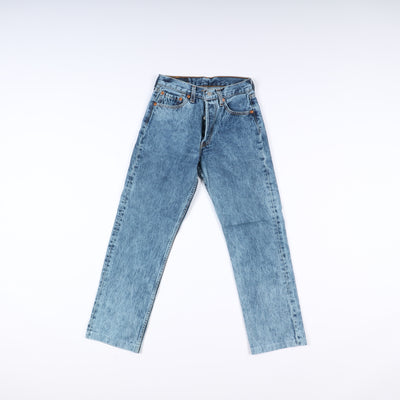 Levi's 501 Tie Dye Taglia W28 L34 Denim Unisex Vita Alta