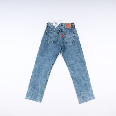 Levi's 501 Tie Dye Taglia W28 L34 Denim Unisex Vita Alta