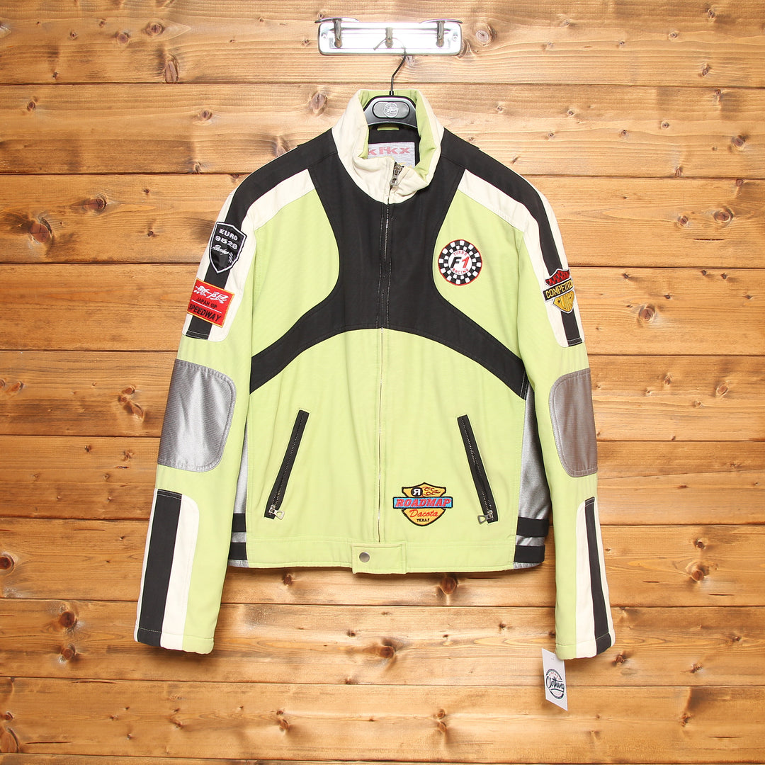 Kikx F1 Racing Giacca da Moto Sportiva Multicolore Taglia L Uomo