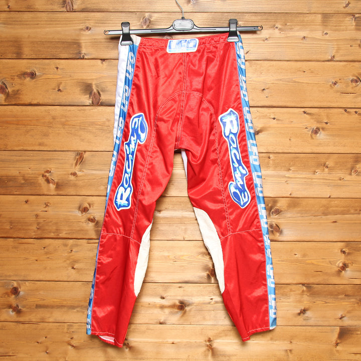 Ufo Plast Pantalone da Cross Vintage Bianco Taglia 44 Uomo