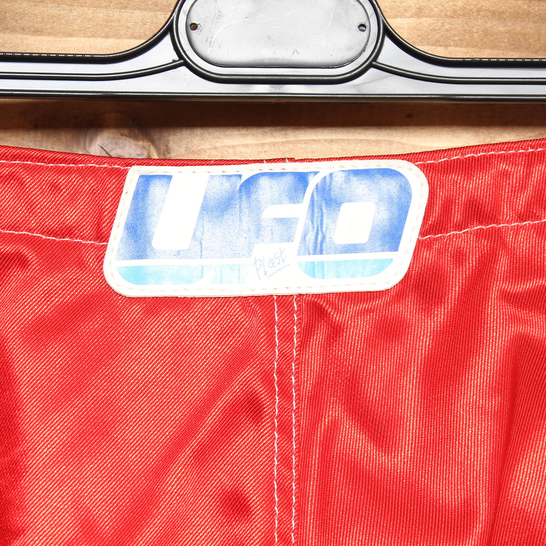 Ufo Plast Pantalone da Cross Vintage Bianco Taglia 44 Uomo