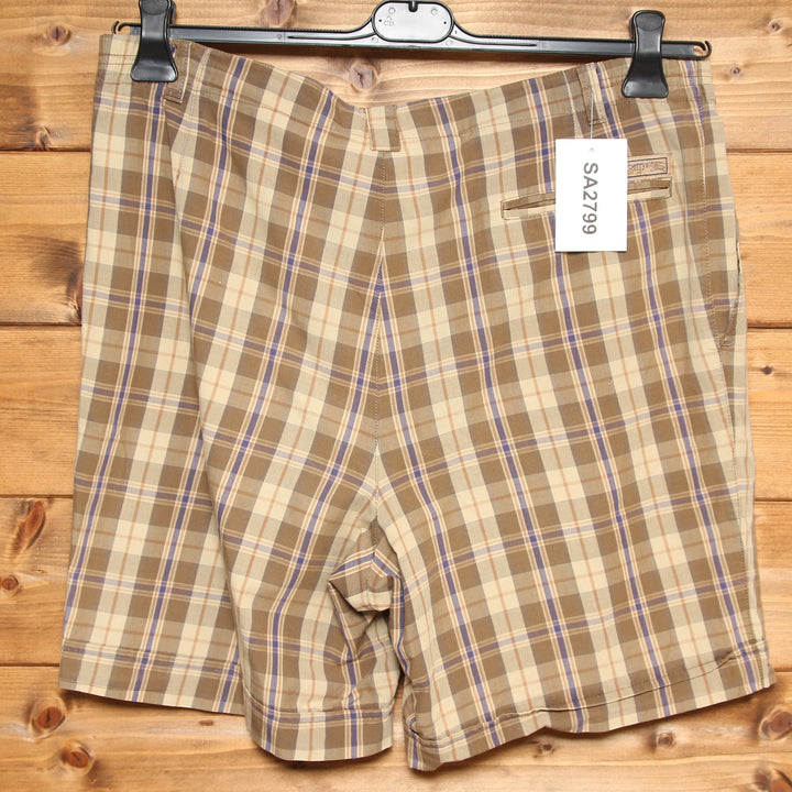 Burberry Sport Line Bermuda Vintage Marrone a Quadri Taglia 46 Uomo