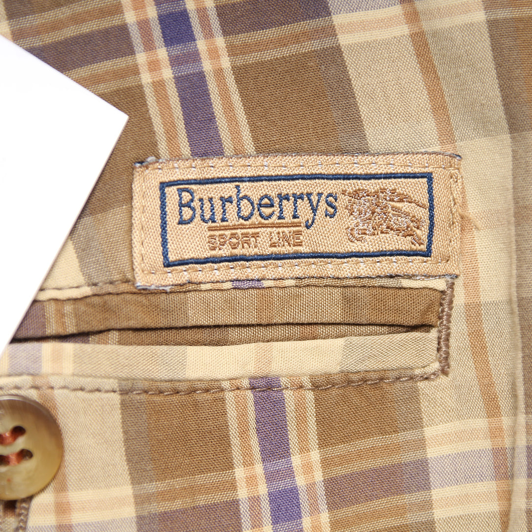 Burberry Sport Line Bermuda Vintage Marrone a Quadri Taglia 46 Uomo