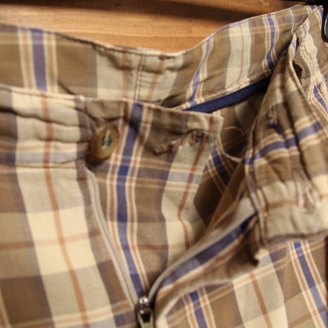 Burberry Sport Line Bermuda Vintage Marrone a Quadri Taglia 46 Uomo