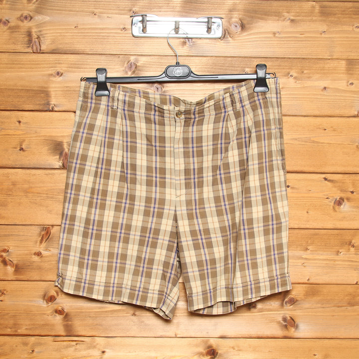 Burberry Sport Line Bermuda Vintage Marrone a Quadri Taglia 46 Uomo