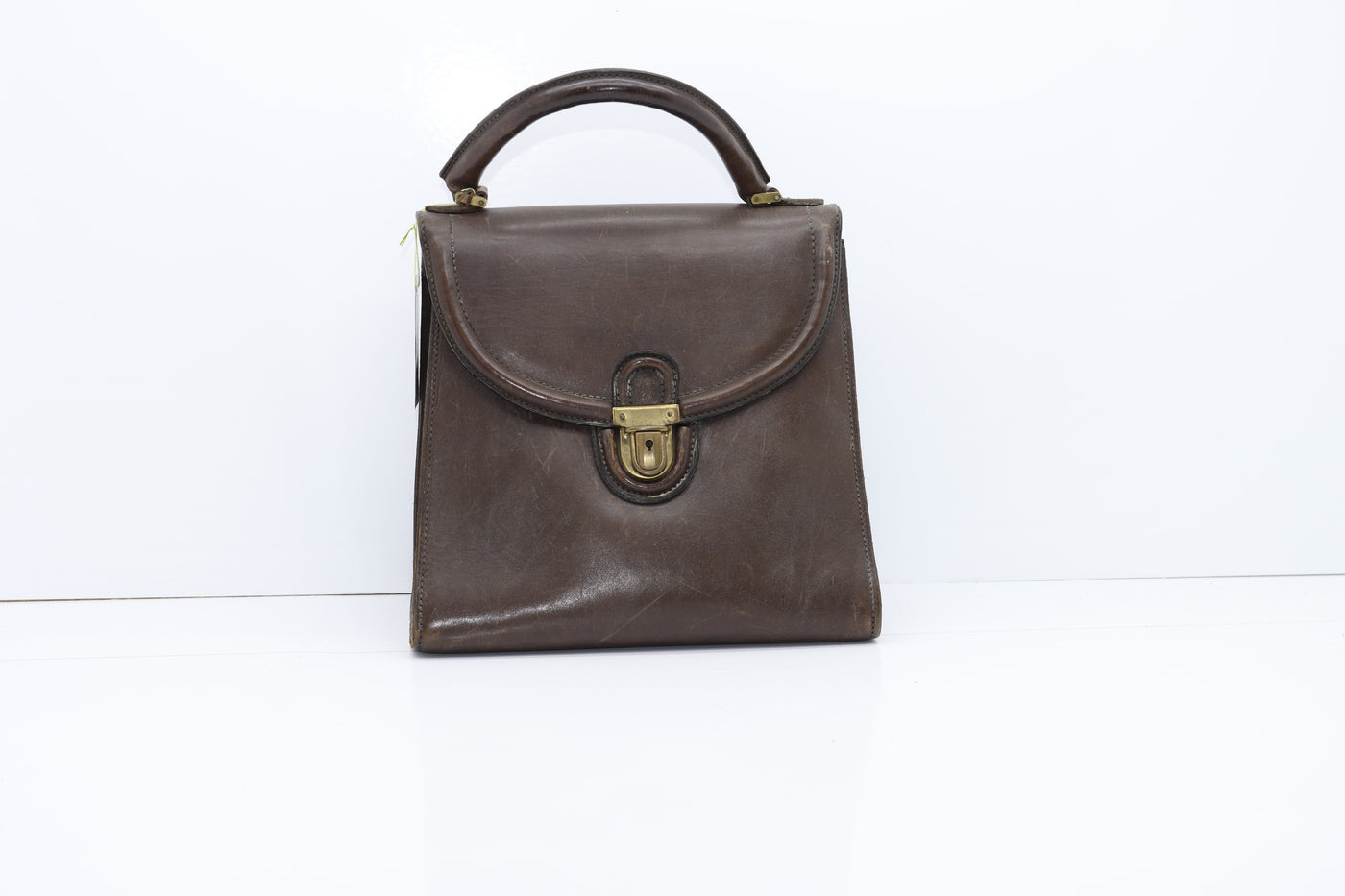 Homa Borsa Donna Usato Marrone Vintage in Pelle