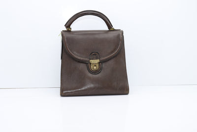 Homa Borsa Donna Usato Marrone Vintage in Pelle
