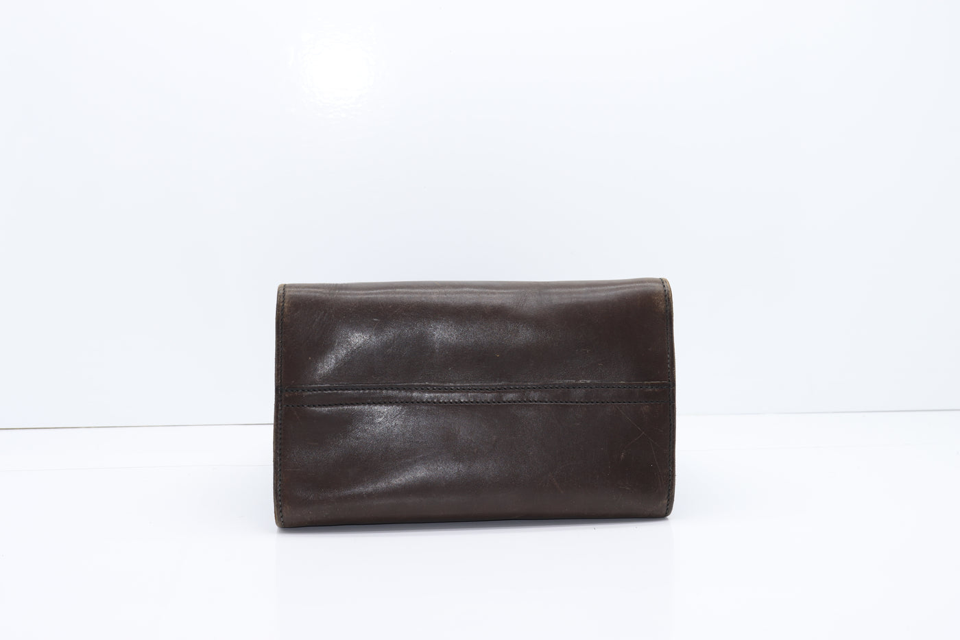 Homa Borsa Donna Usato Marrone Vintage in Pelle