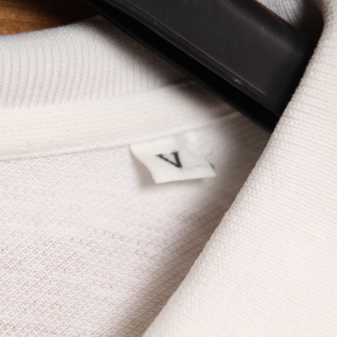 Yves Saint Laurent Polo Vintage Bianco Taglia V Uomo