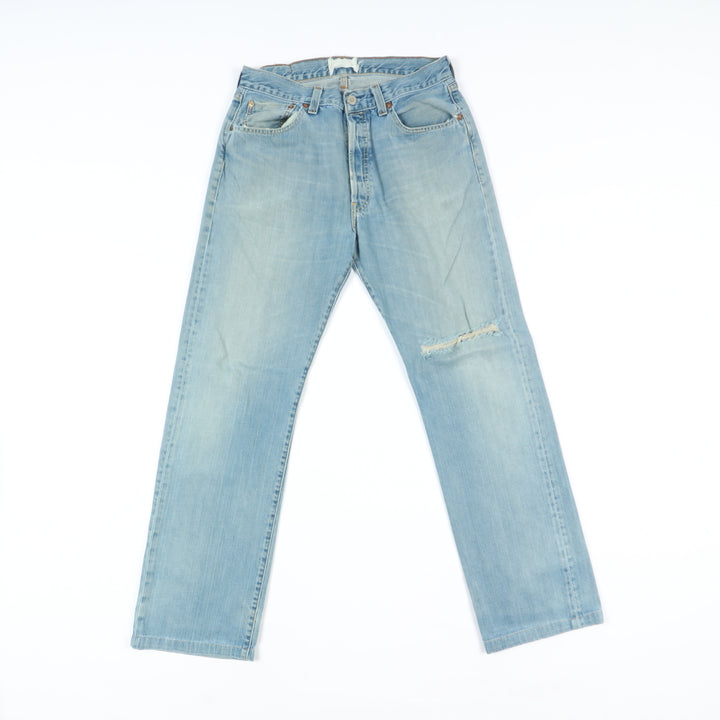 Levi's 501 Rivets 1947 Jeans Vintage Denim W33 L36 Unisex Vita Alta Limited Edition
