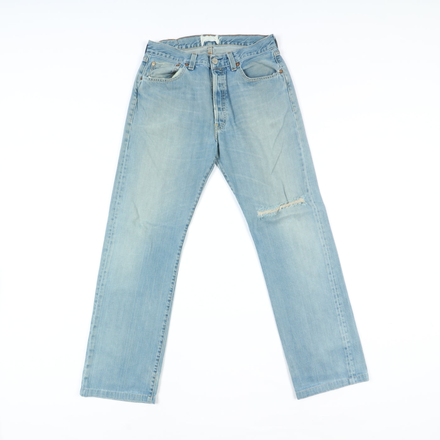 Levi's 501 Rivets 1947 Jeans Vintage Denim W33 L36 Unisex Vita Alta Limited Edition