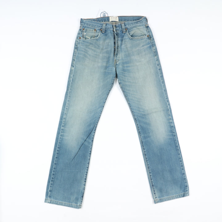 Levi's 501 Rivets 1947 Jeans Vintage Denim W33 L36 Unisex Vita Alta Limited Edition