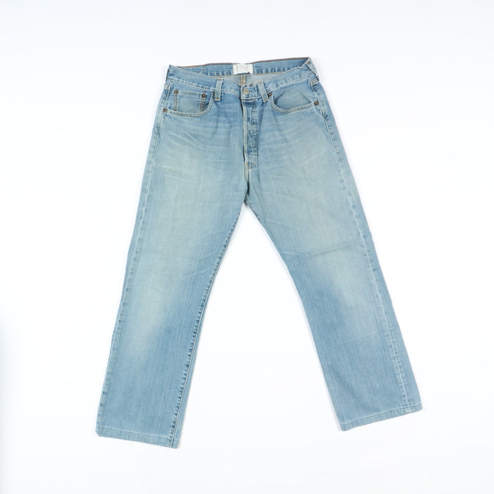 Levi's 501 Rivets 1947 Jeans Vintage Denim W33 L36 Unisex Vita Alta Limited Edition