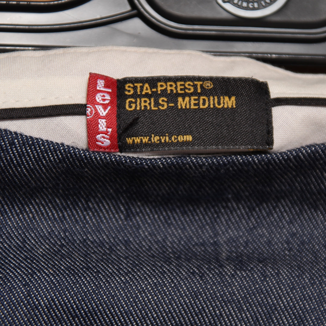Levi's 70004 Sta Prest Gonna Denim Taglia M Donna