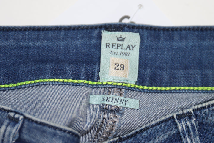 Replay Luz Skinny Jeans Denim W29 L34 Donna