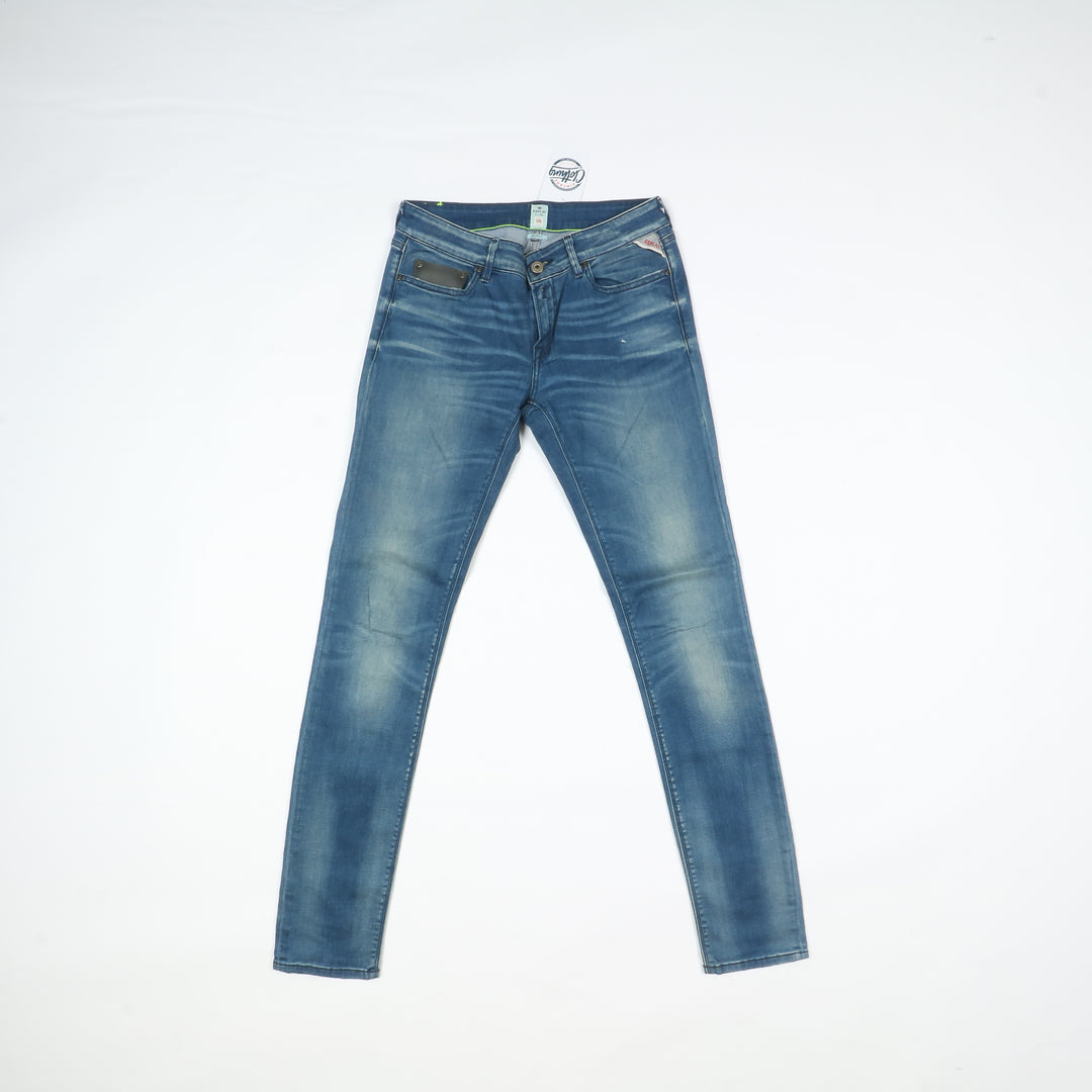 Replay Luz Skinny Jeans Denim W29 L34 Donna