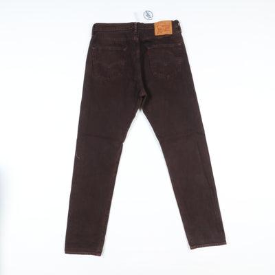 Levi's 501 CT Jeans Bordeaux W31 L32 Uomo Vita Alta