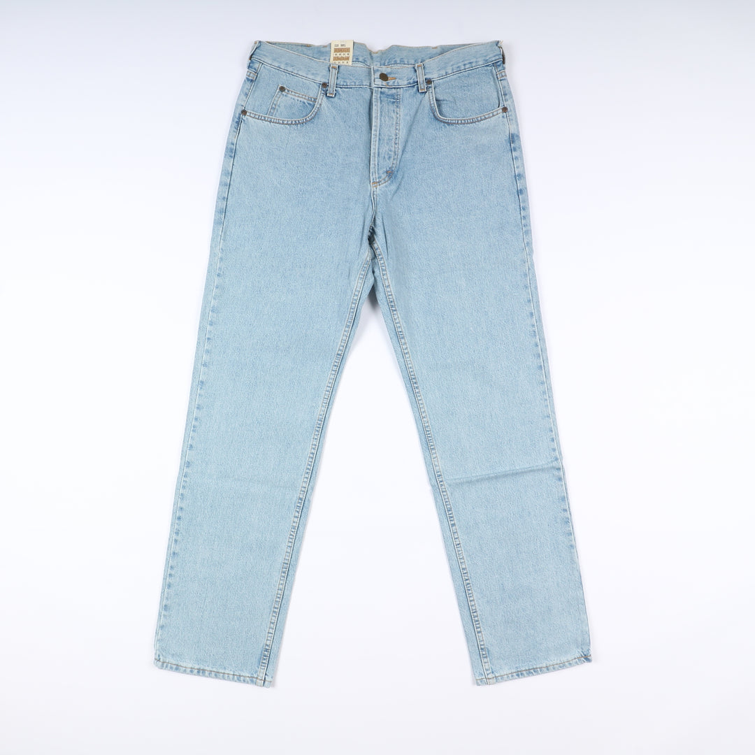 Lee Chicago Super Stone Wash W38 L34 Denim Uomo Vita Alta Dead Stock w/Tags