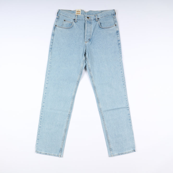 Lee Chicago Super Stone Wash W38 L34 Denim Uomo Vita Alta Dead Stock w/Tags