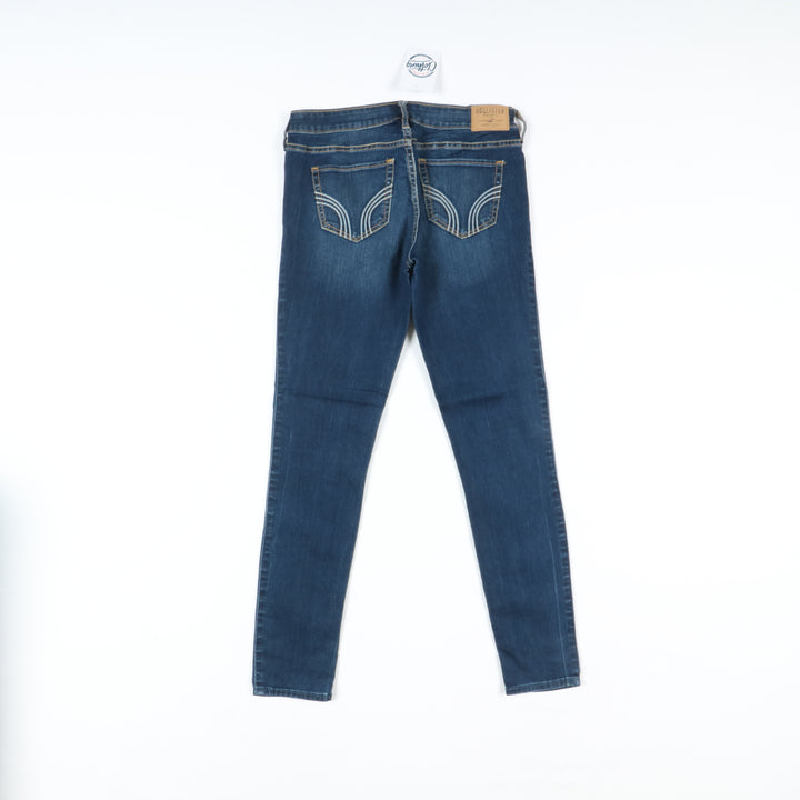 Hollister 55 Super Skinny Jeans Denim W27 L29 Unisex Vita Bassa