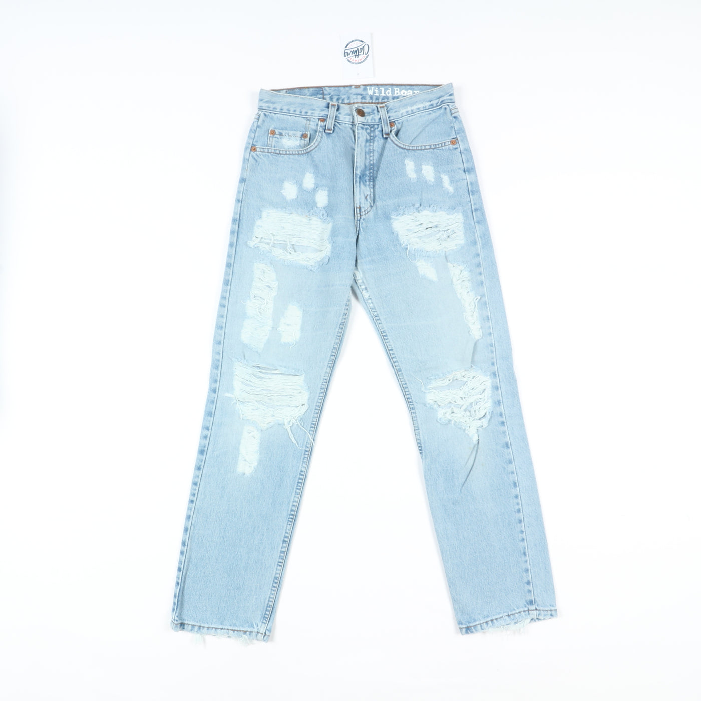 Levi's 615 Custom Jeans Denim W30 L30 Donna Vita Alta