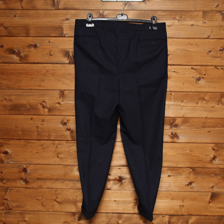 Yves Saint Laurent Abito Tailleur con Pantalone Vintage Blu Taglia 46 Uomo