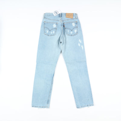 Levi's 615 Custom Jeans Denim W30 L30 Donna Vita Alta