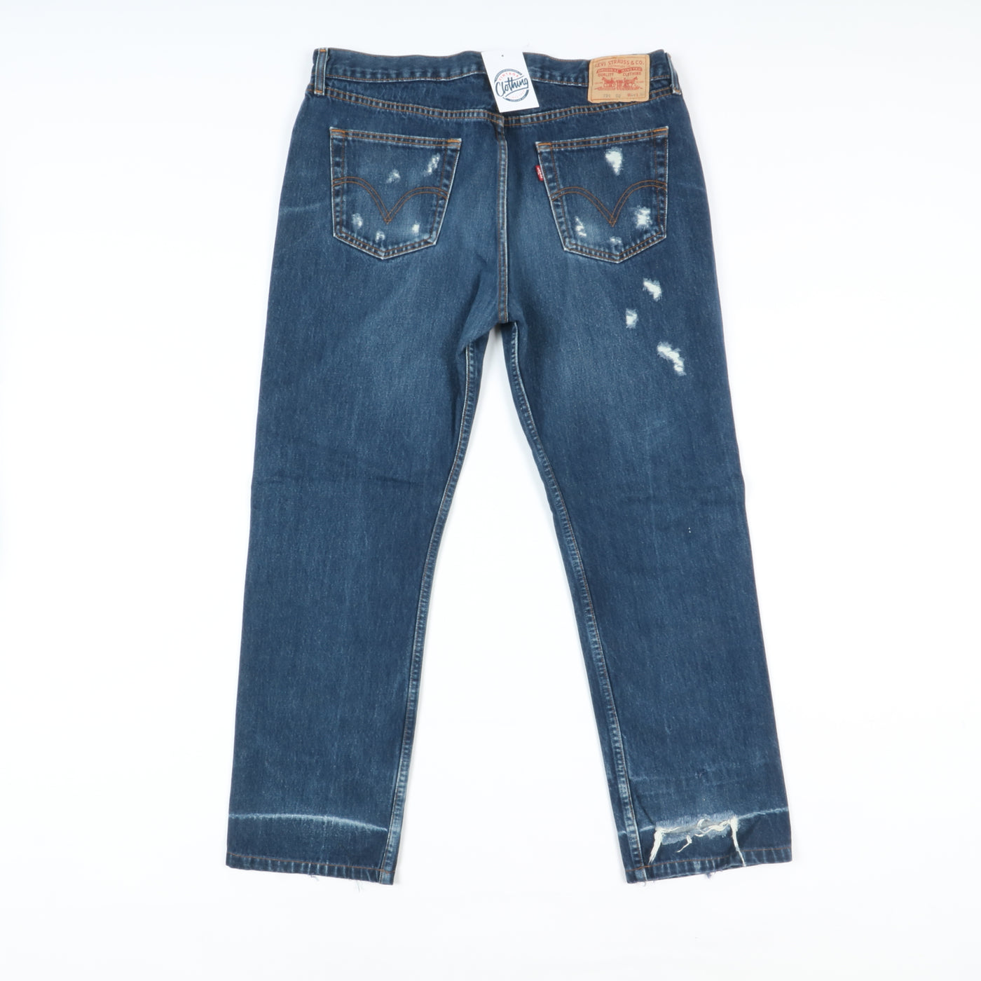 Levi's 751 Custom Jeans Denim W40 L34 Uomo Vita Alta