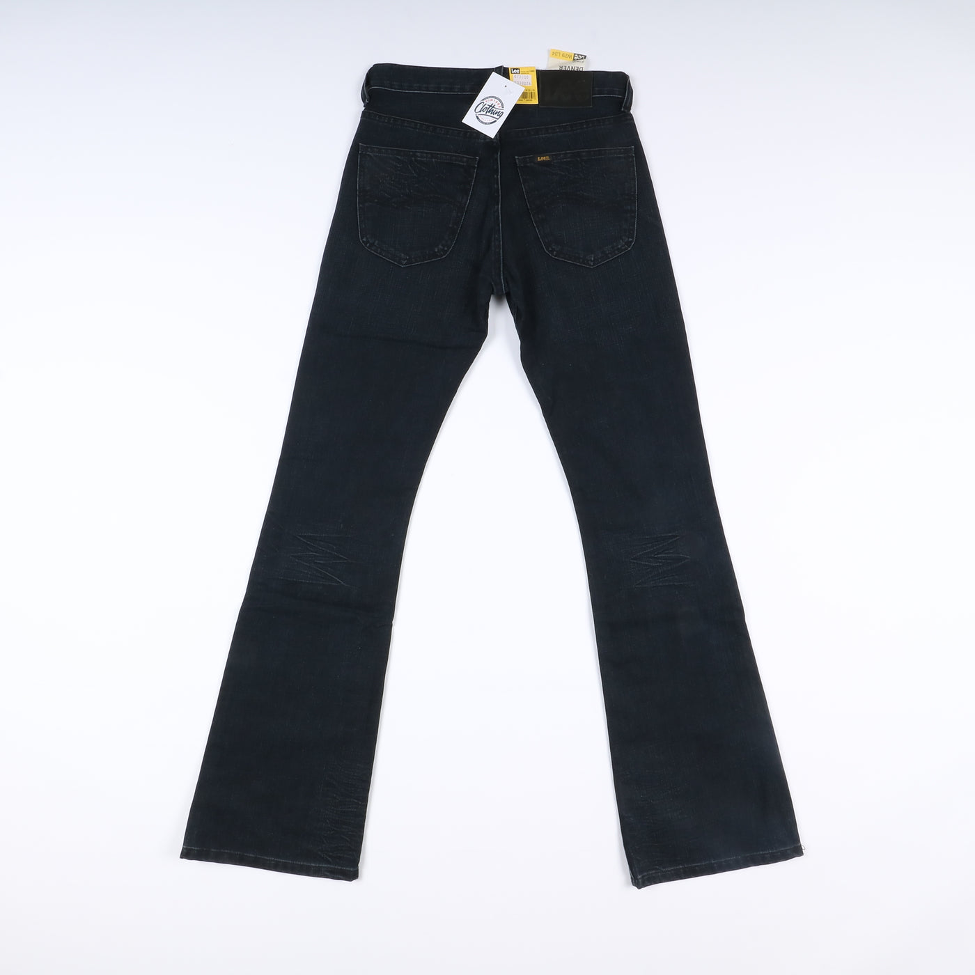 Lee Denver Flare Boot Cut W29 L34 Denim Unisex Vita Alta Dead Stock w/Tags