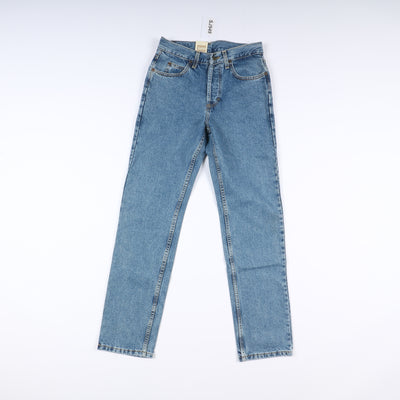 Lee Chicago Stonewash W29 L32 Denim Unisex Vita Alta Dead Stock w/Tags