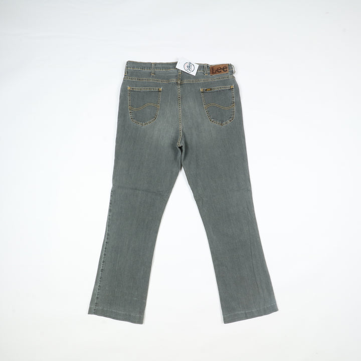Lee Bootcut Stretch Jeans Grigio W36 Uomo