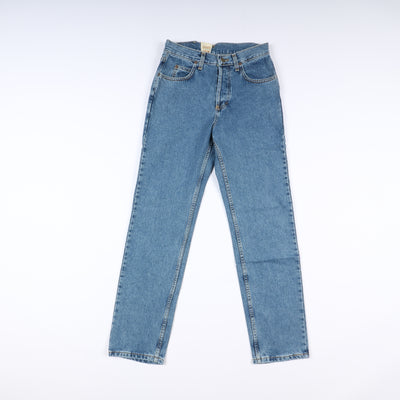 Lee Chicago Stonewash W30 L32 Denim Unisex Vita Alta Dead Stock w/Tags